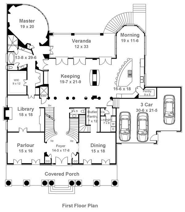 Magnolia House 6146 4 Bedrooms And 4 5 Baths The House Designers